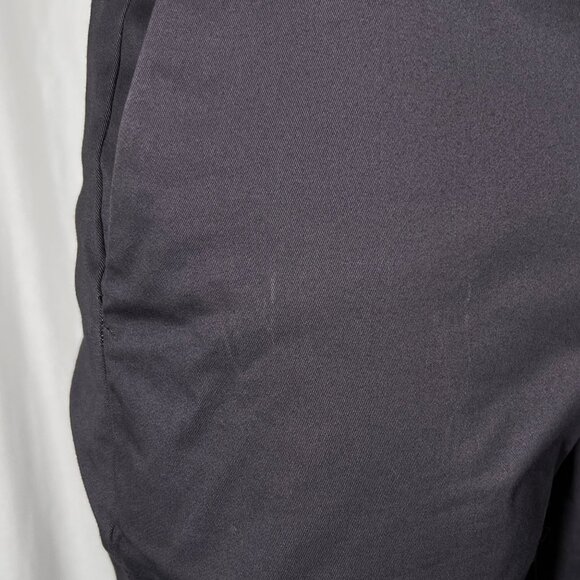 Express Men 30WX32L Purple Gray Stretch Casual Cotton Blend Slim Fit Chino Pants - Picture 3 of 8